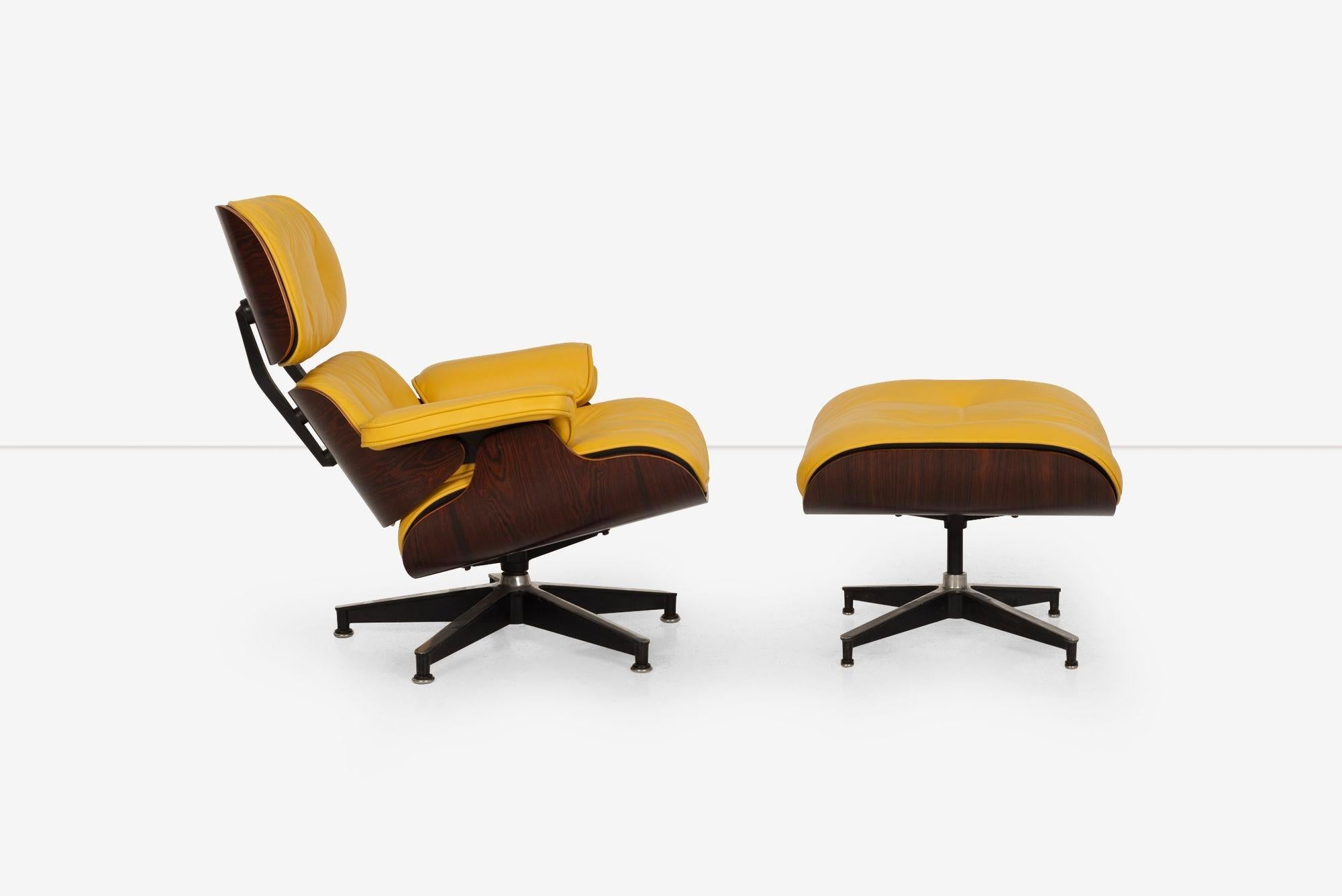 Charles Eames 670 & 671 Rosewood Lounge Chair and Ottoman for Herman Miller For Sale 2