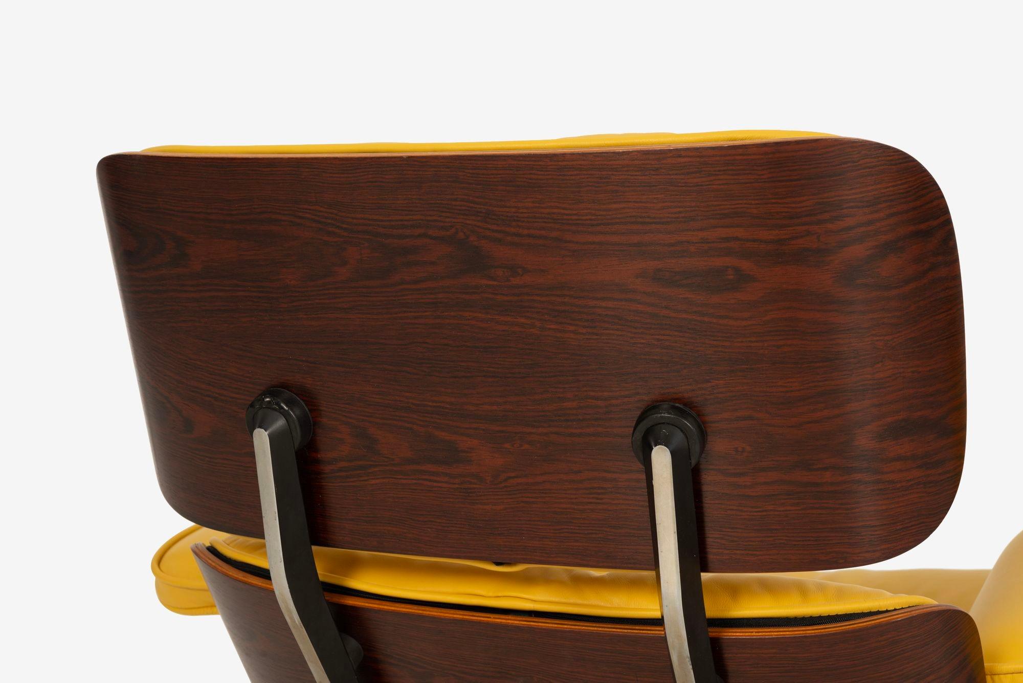 Charles Eames 670 & 671 Rosewood Lounge Chair and Ottoman for Herman Miller For Sale 7