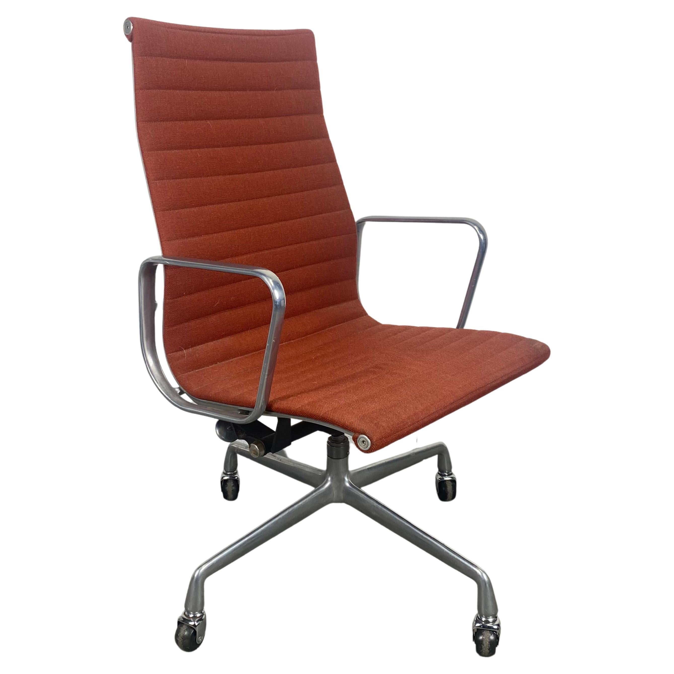 Charles Eames Aluminum Group High Back Desk Chair, Herman Miller / Mid Century