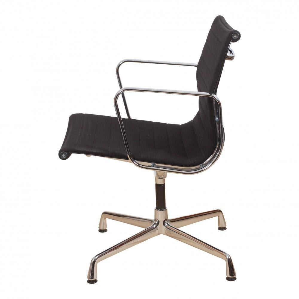 12. chairs in stock! Eames EA-108 swirl-chair from around the year 2000, appears in good condition with some signs of wear.