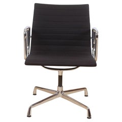 Used Charles Eames Chair EA-108 with Black Hopsak Fabric