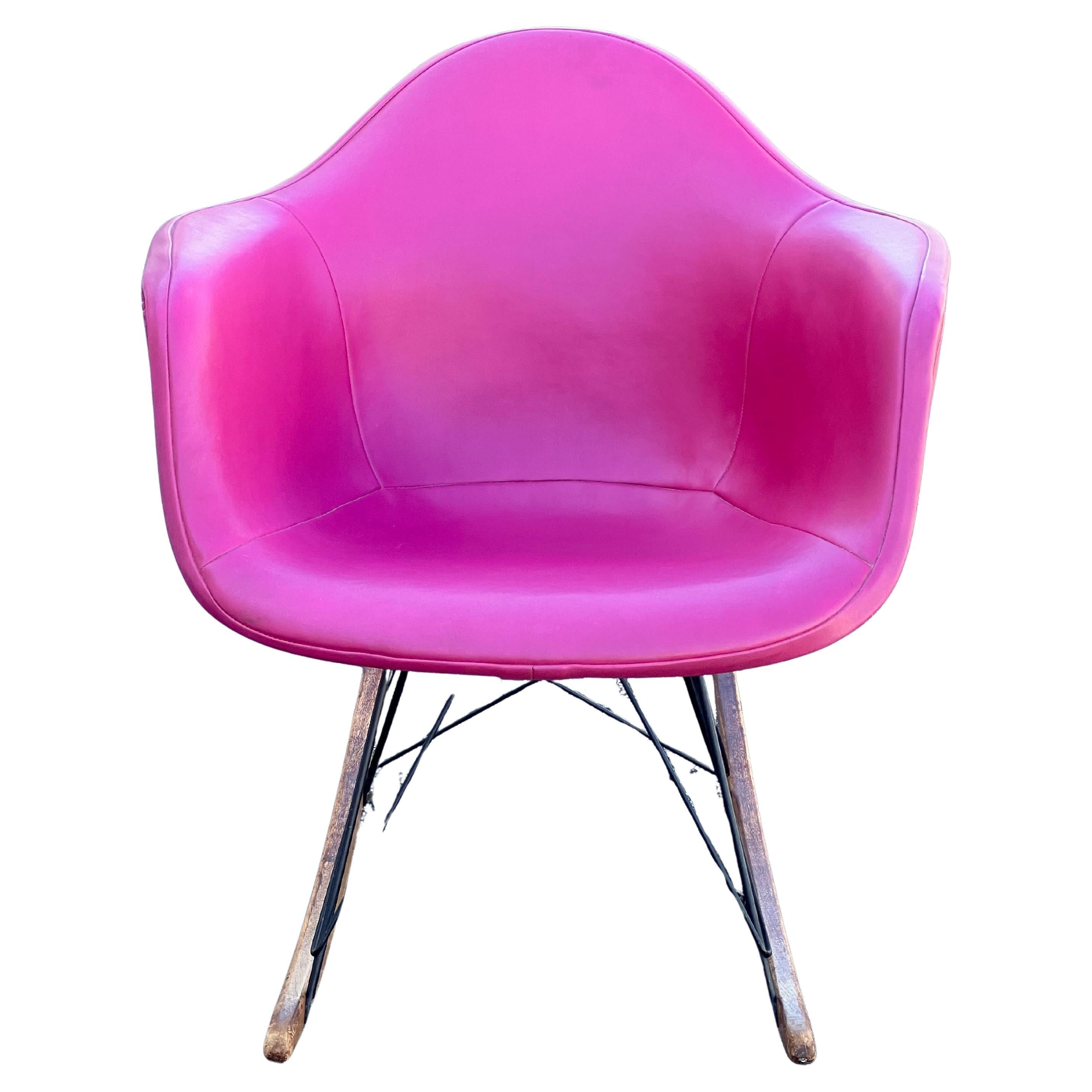 Charles Eames Classic RAR Rocking Chair Herman Miller Lemon Yellow