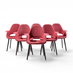 Charles Eames & Eero Saarinen for Vitra Organic Dining Chairs - Set of 6