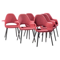 Charles Eames & Eero Saarinen per Vitra: sedie da pranzo Organic - Set da 6