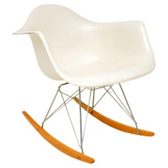 Used Charles Eames Fibreglass Rocking Chair by Modernica