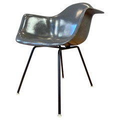 Charles Eames Flame Logo Fiberglass Shell Armchair for Herman Miller