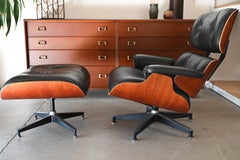 Charles Eames per Herman Miller 670/671 Lounge Chair e Ottoman, 1992
