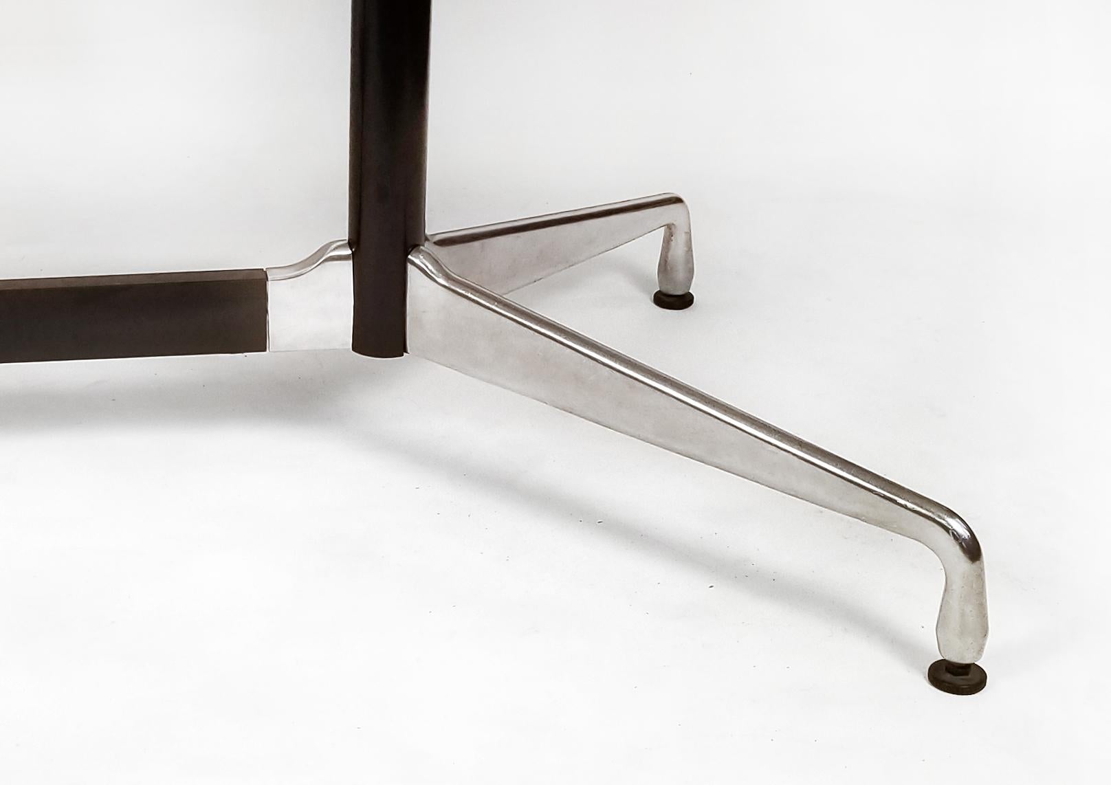 Charles Eames for Herman Miller Aluminum Group Calacatta Marble Table Desk 1