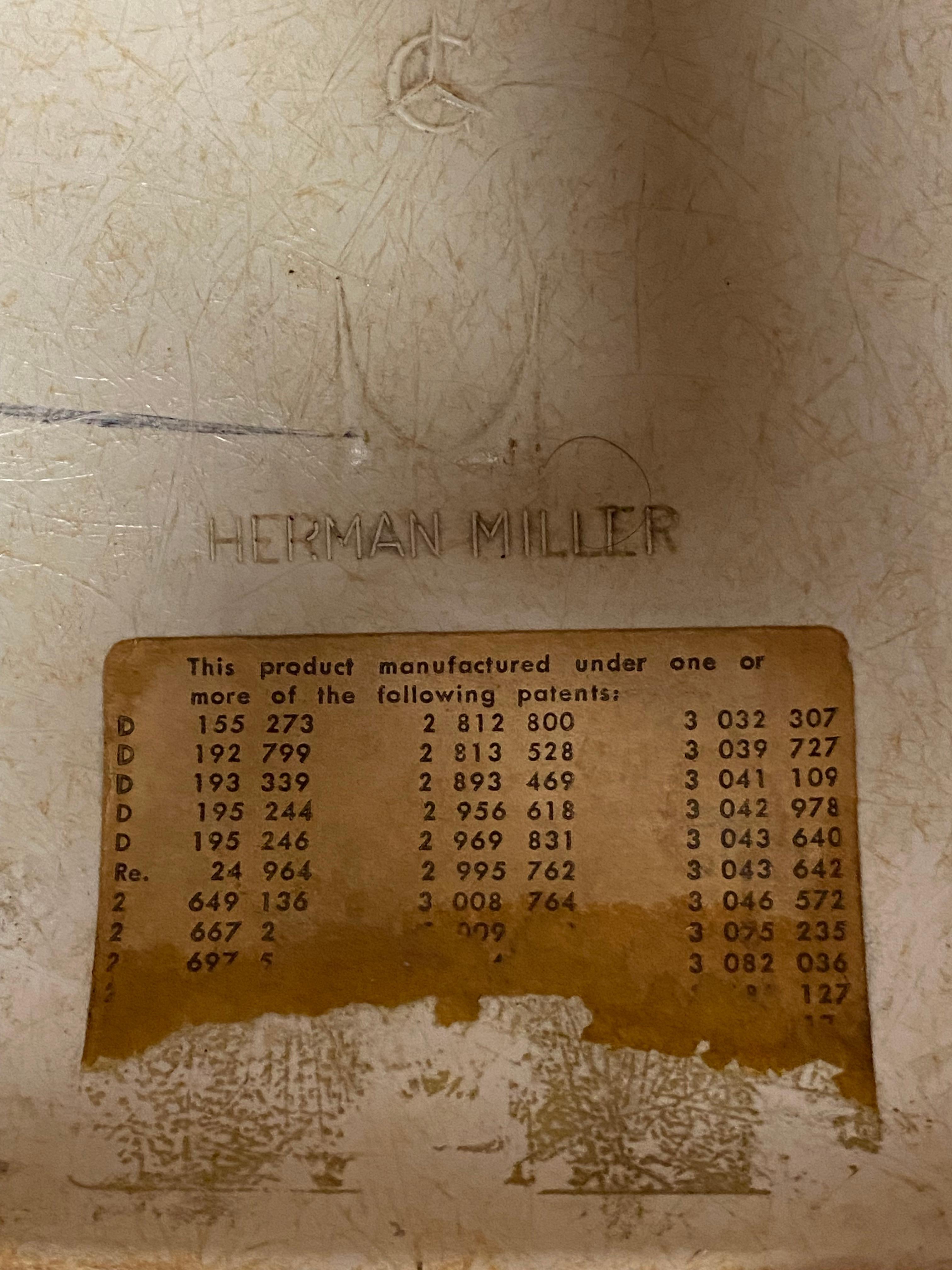 Charles Eames für Herman Miller DSX Muschelstuhl im Angebot 6