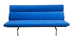 Charles Eames for Herman Miller Royal Blue Compact Sofa (Canapé compact bleu roi)