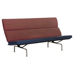 Charles Eames para Herman Miller Sofá Compact en tejido Jacobs Coat de Girard