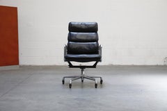 Charles Eames for Herman Miller Soft-Pad Executive Desk Chairs, Signed