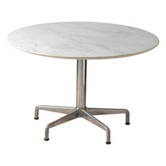 Vintage Charles Eames for Knoll, Round Segmented Dining Table, circa 1964