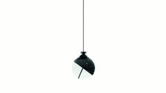 Charles Eames Helena Black Pendant Lamp Large Version by Cassina