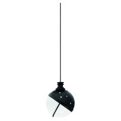 Charles Eames Helena Black Pendant Lamp Large Version by Cassina