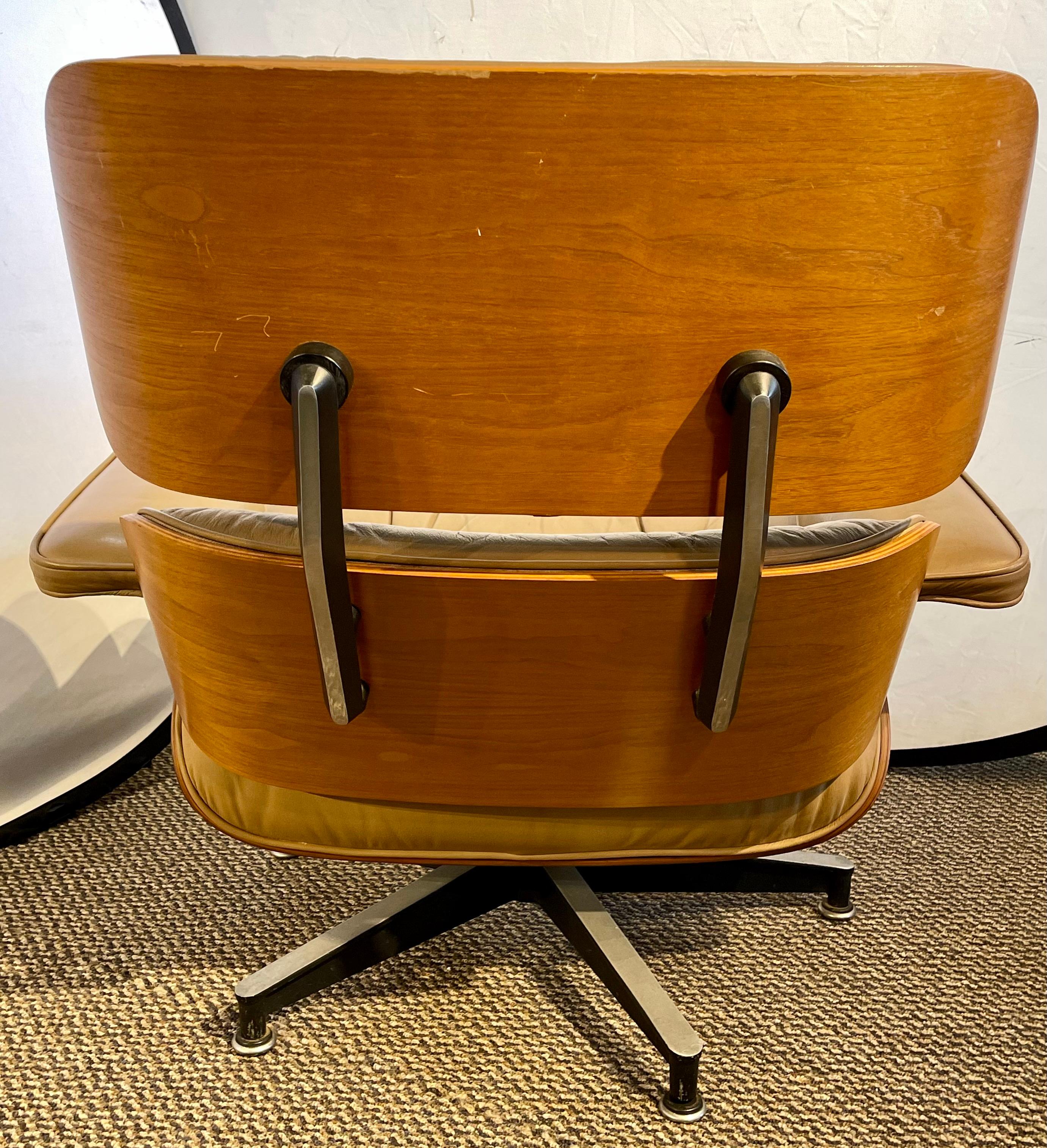 Charles Eames, Herman Miller Midcentury Chair and Ottoman 8