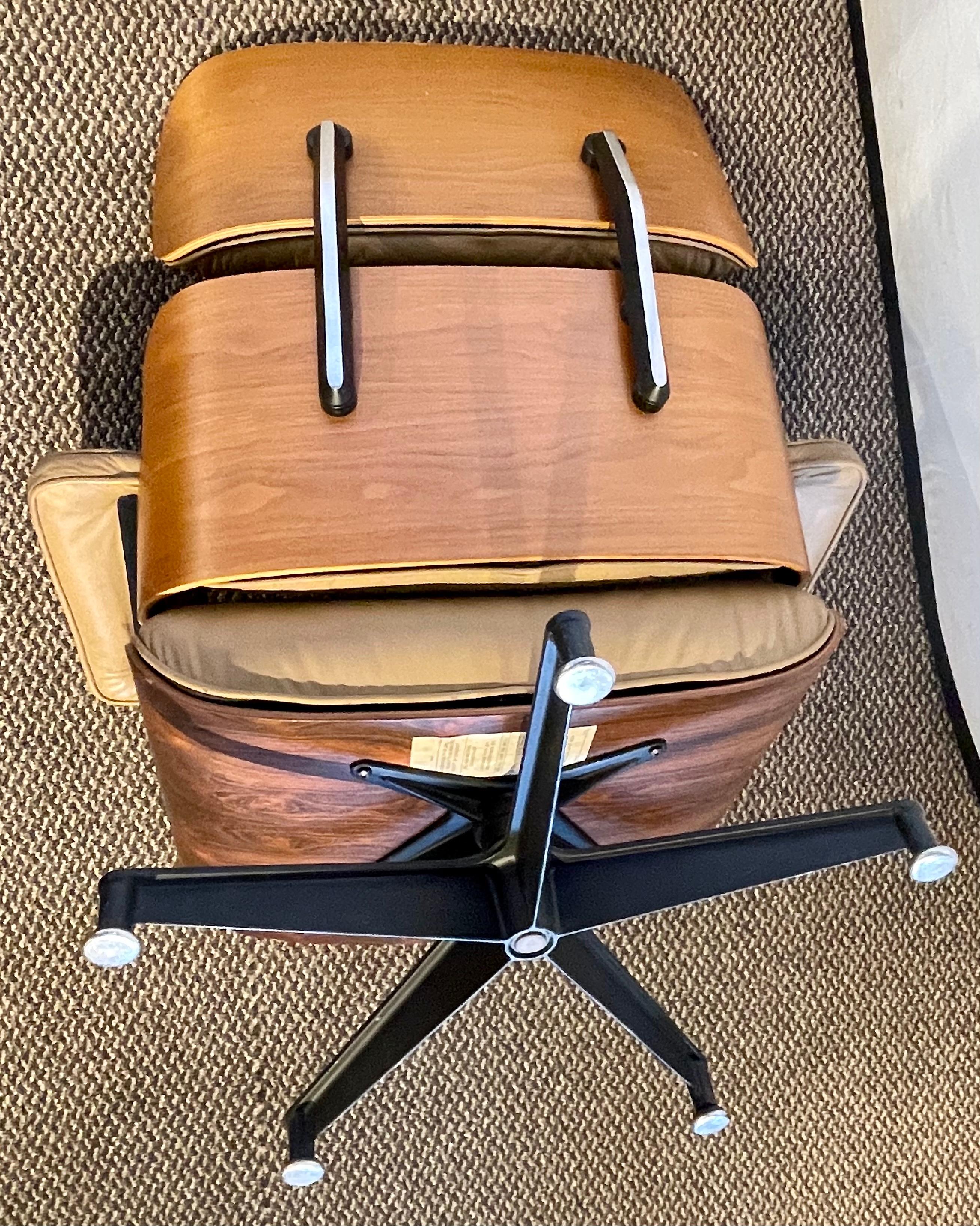 Charles Eames, Herman Miller Midcentury Chair and Ottoman 11