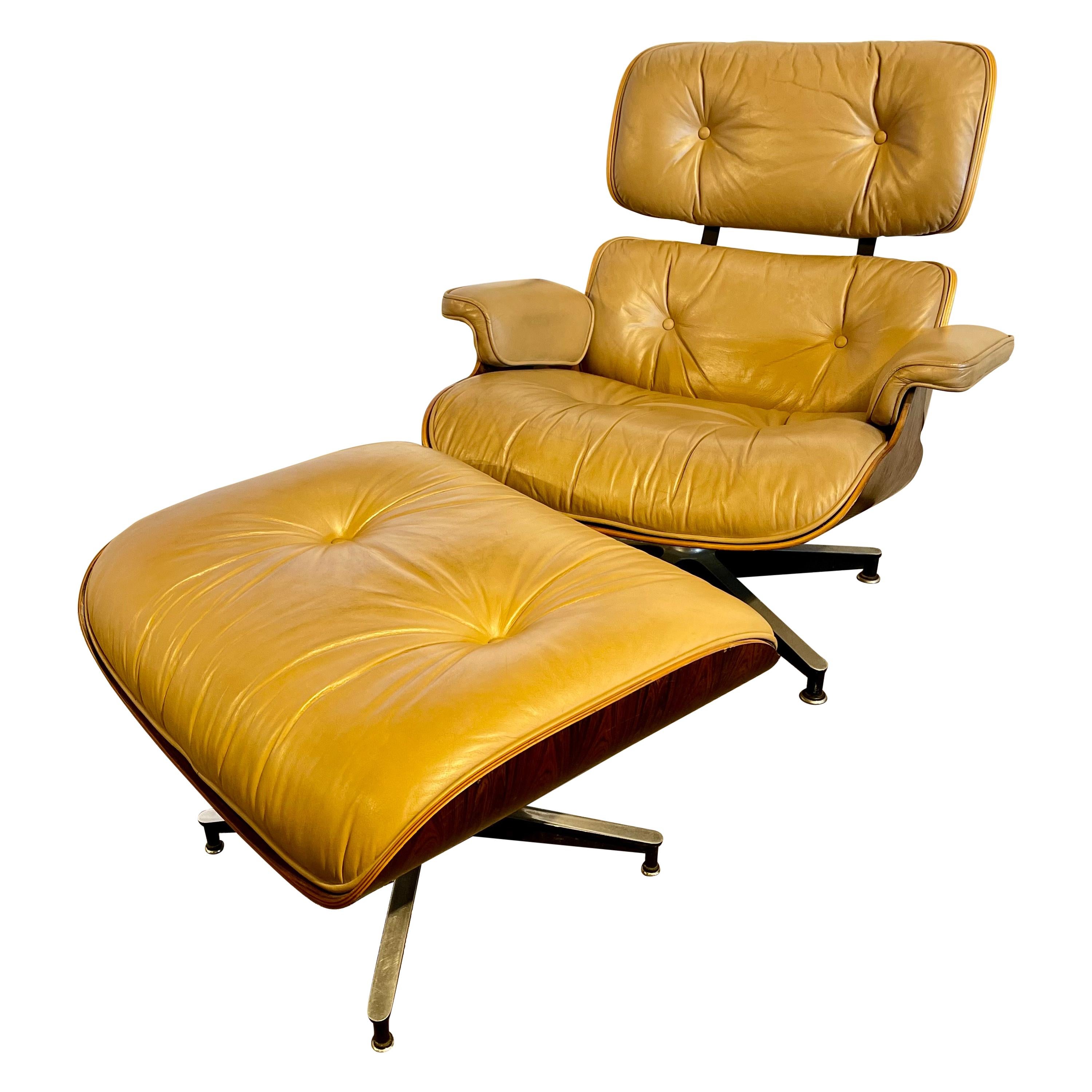 Charles Eames, Herman Miller Midcentury Chair and Ottoman