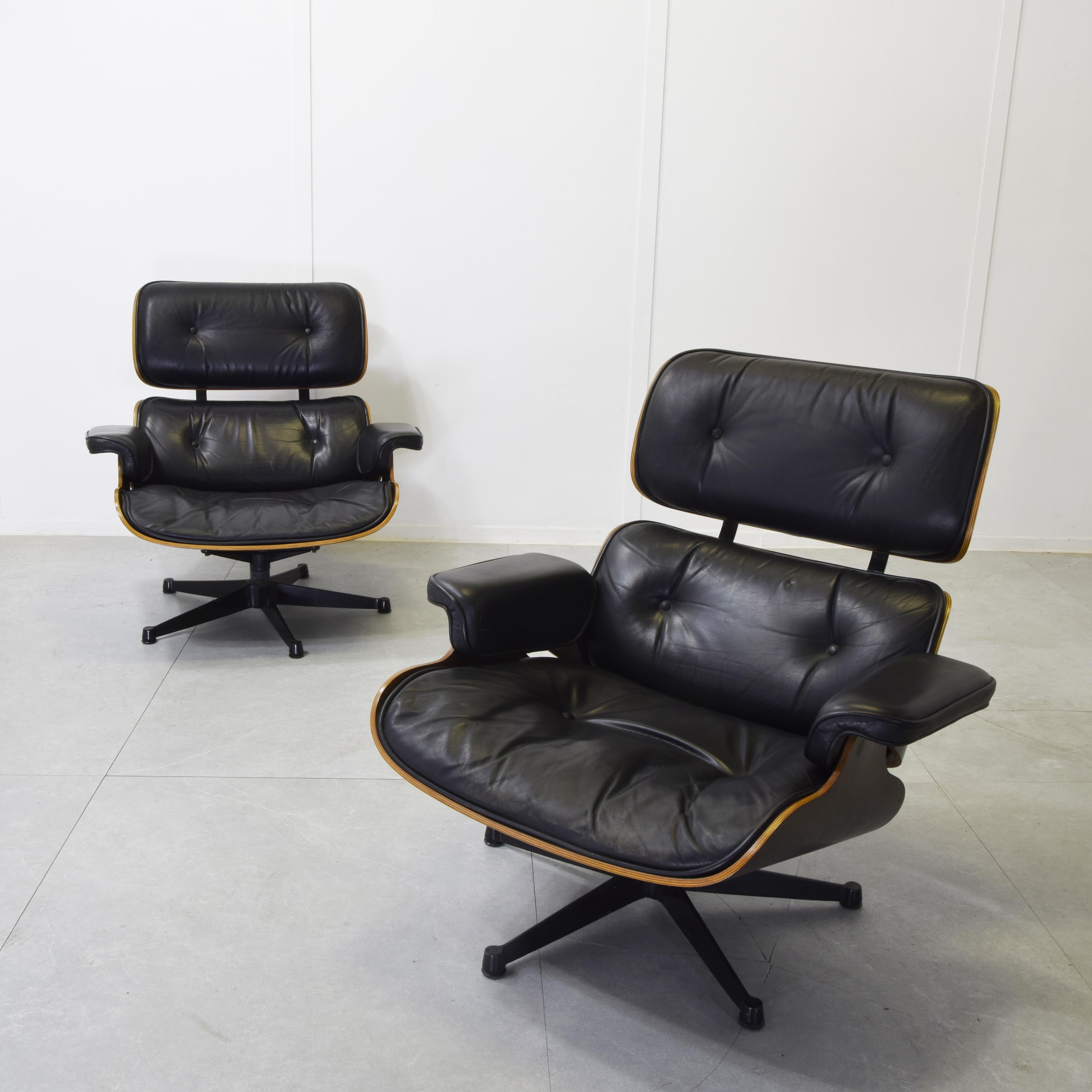 Sedia da salotto di Charles Eames per Herman Miller anni '70. (prima produzione) in vendita 2