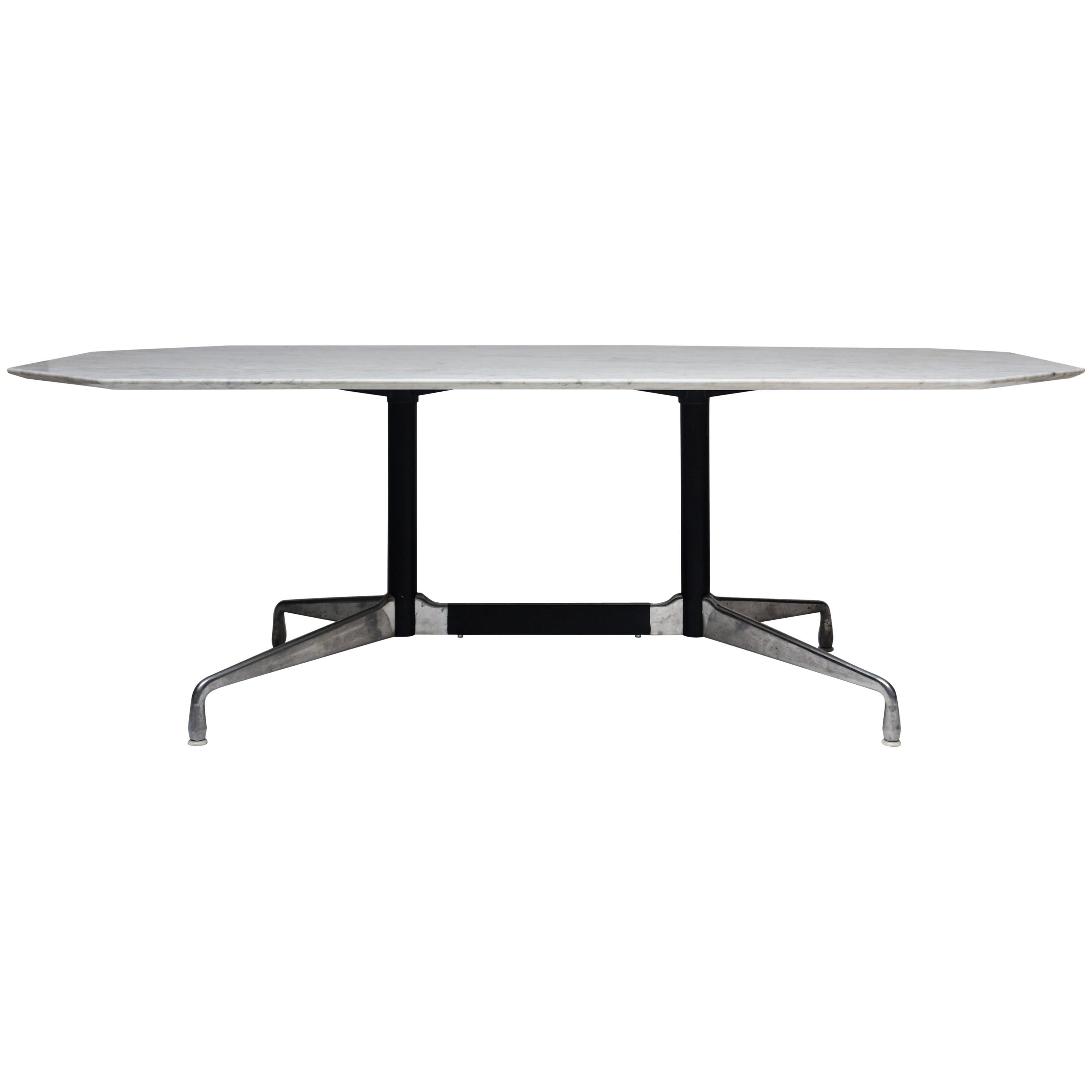 Charles Eames Marble Conference or Dining Table for Herman Miller