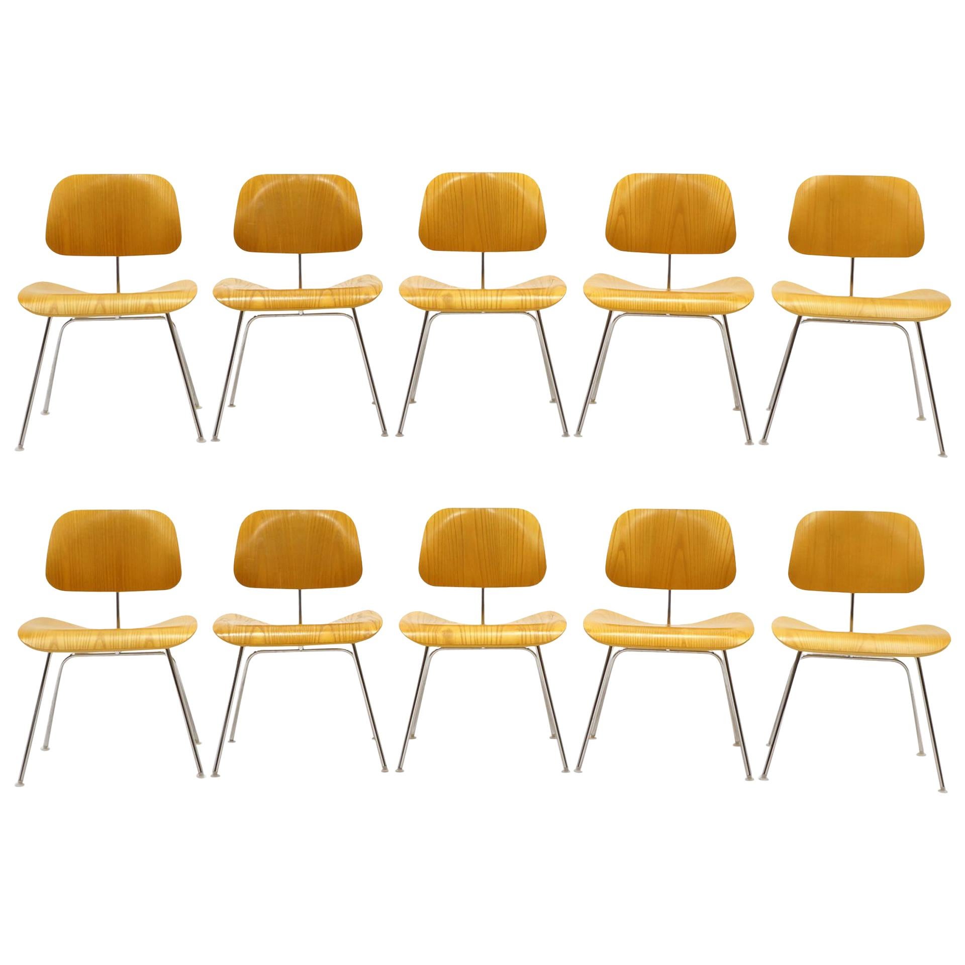 Charles Eames Plywood Dining Chairs, DCMs, Ten Available, Price is for Each