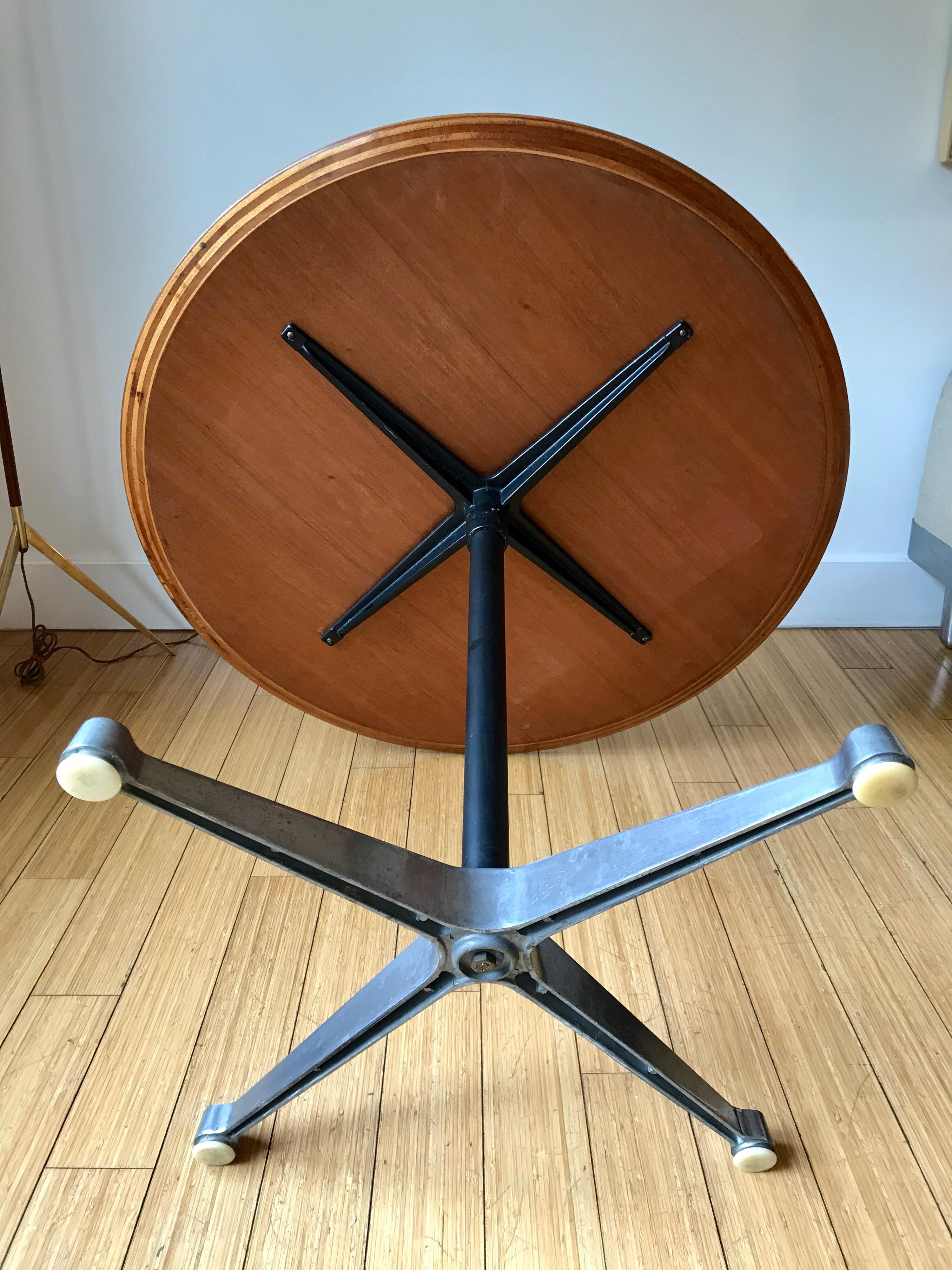 American Charles and Ray Eames Rosewood Dinette Table