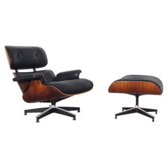 Charles Eames Rosewood Lounge Chair and Ottoman by Herman Miller