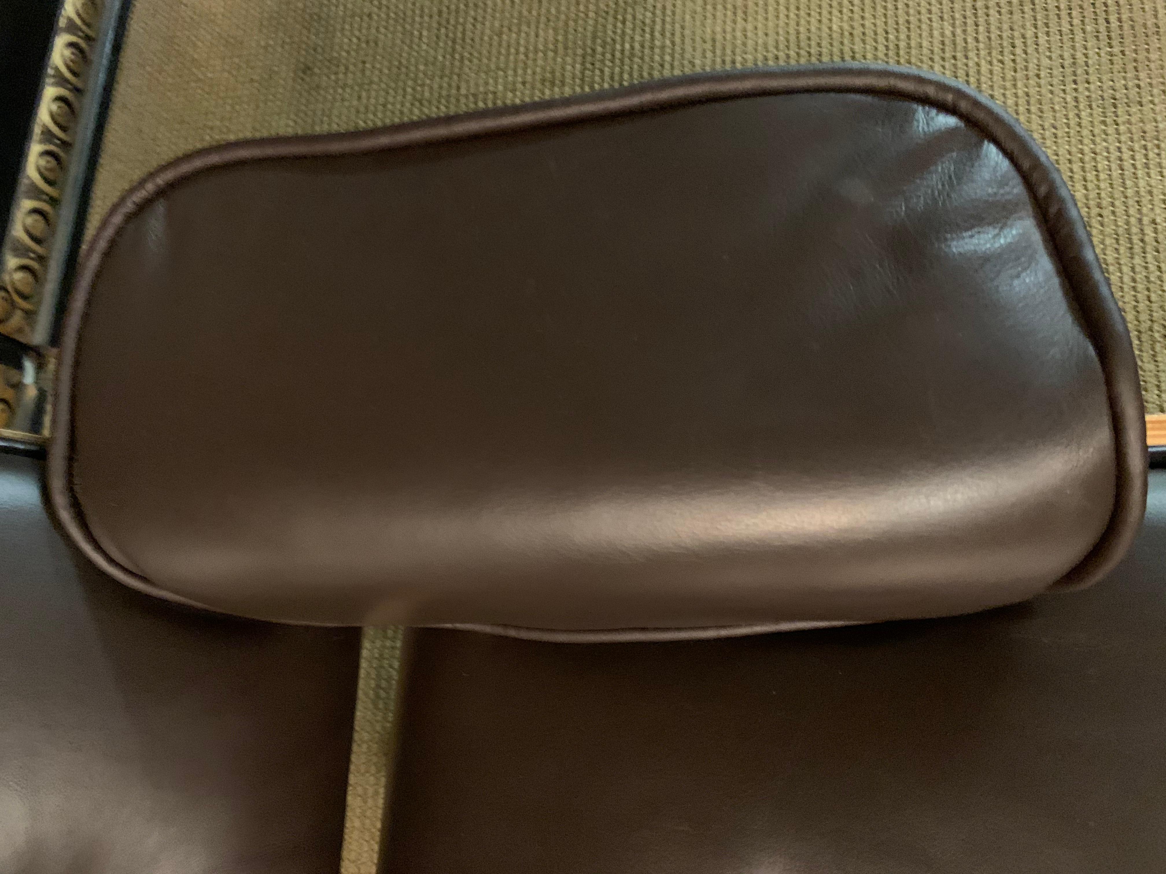 Charles Eames Style Lounge Chair with Ottoman real Leather 2