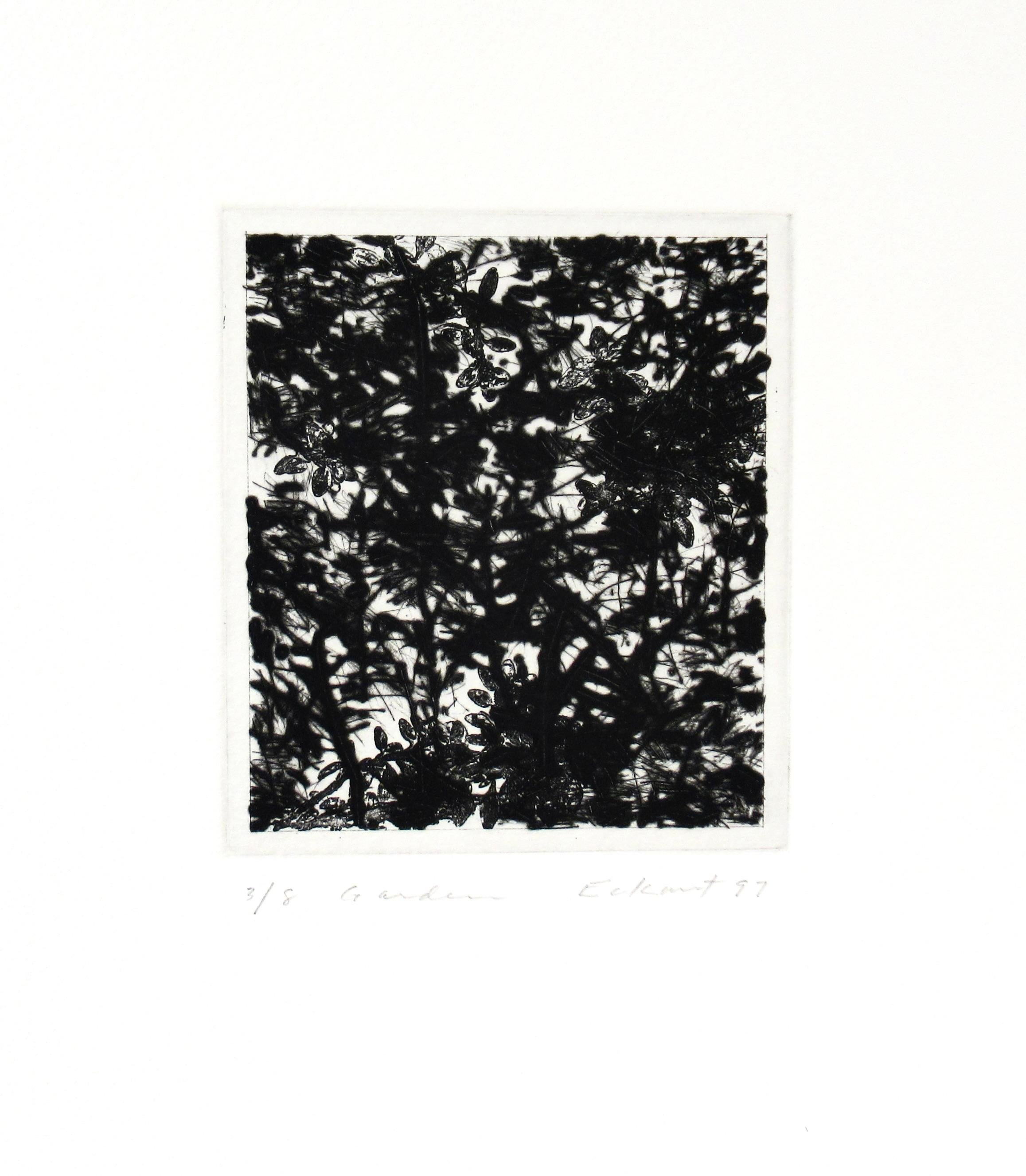 Figurative Print de Charles Eckart - Jardín