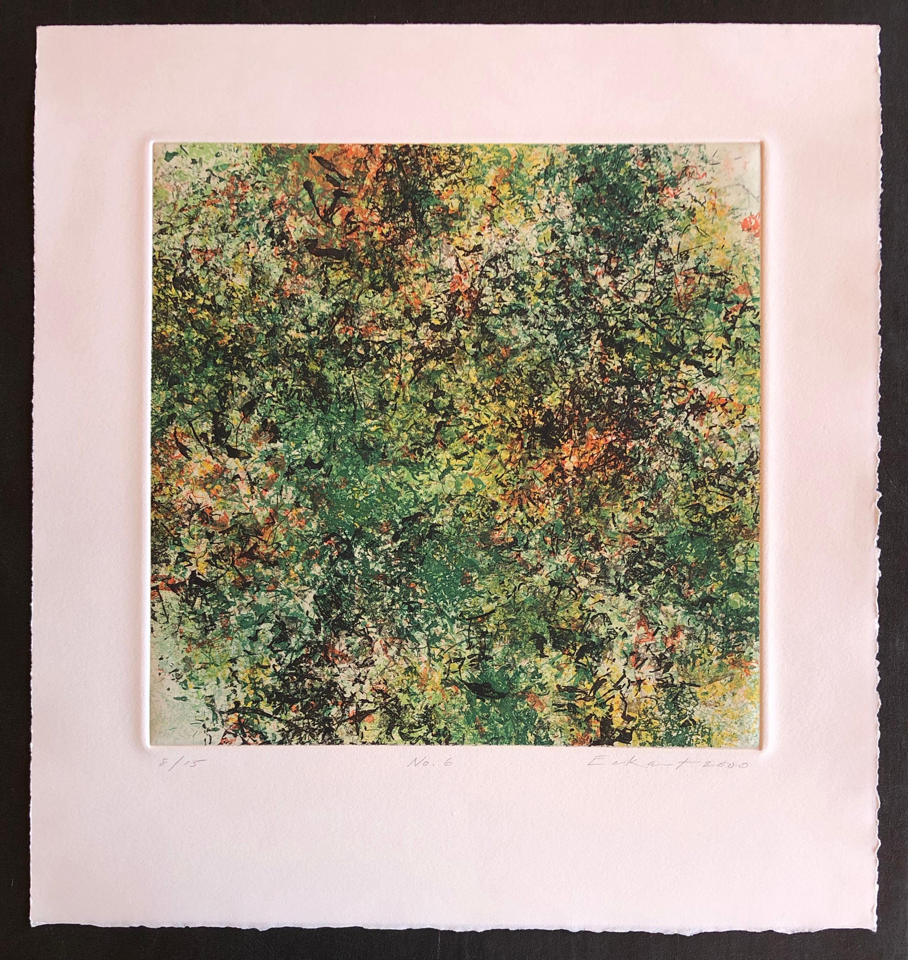 Ground Cover No. 6, abstract landscape by Charles Eckart For Sale 1