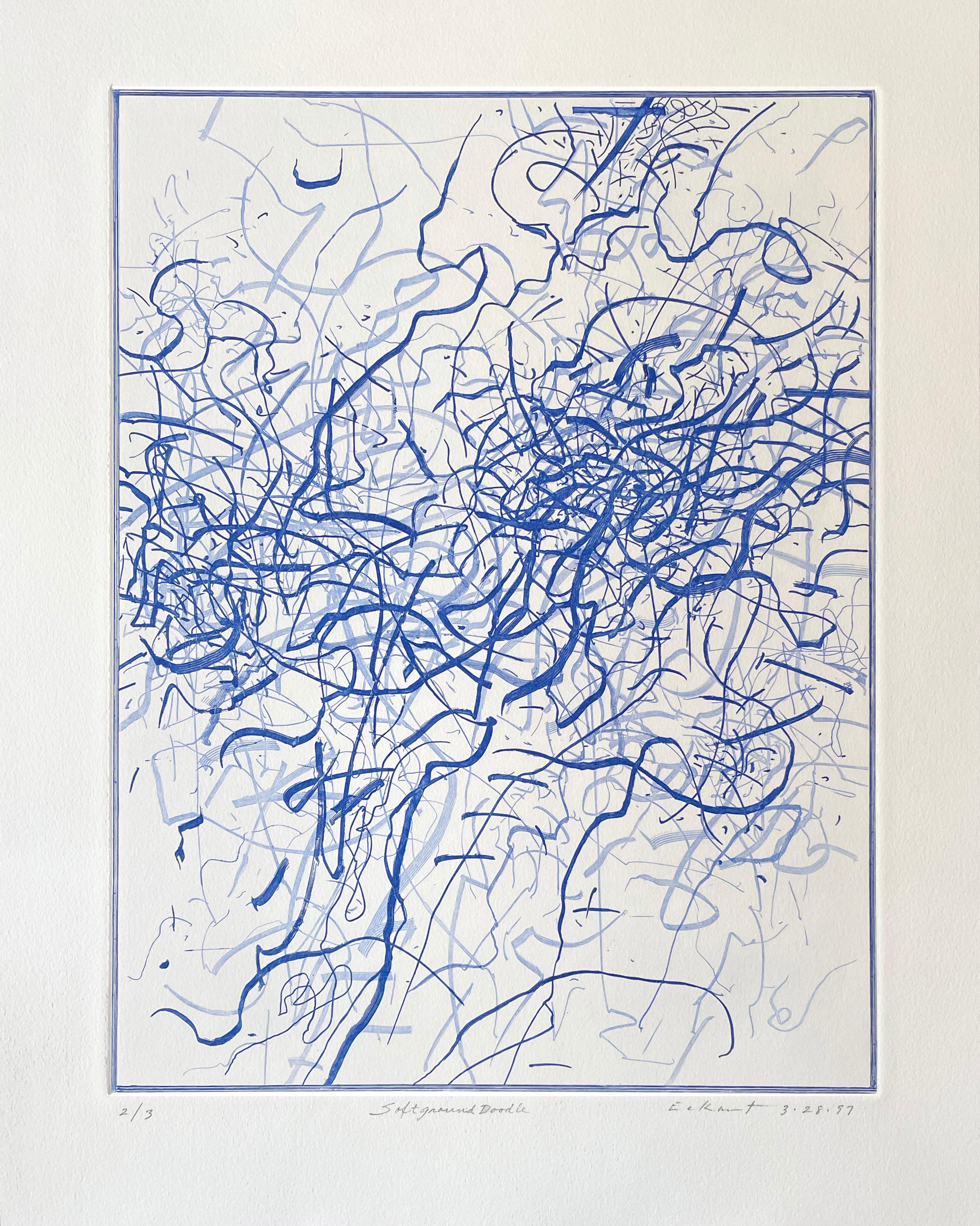 Soft Ground Doodle - Print by Charles Eckart