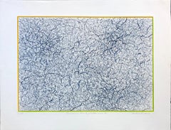 Tomasini Creek Wilderness — Color Soft Ground Etching Landscape by Charles Eckar