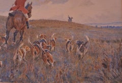 Charles Edward Stewart C.E.S 'exh.1887-1938' "Greetings" Watercolour