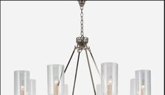 Lampadario a fregio rotondo di Charles Edwards