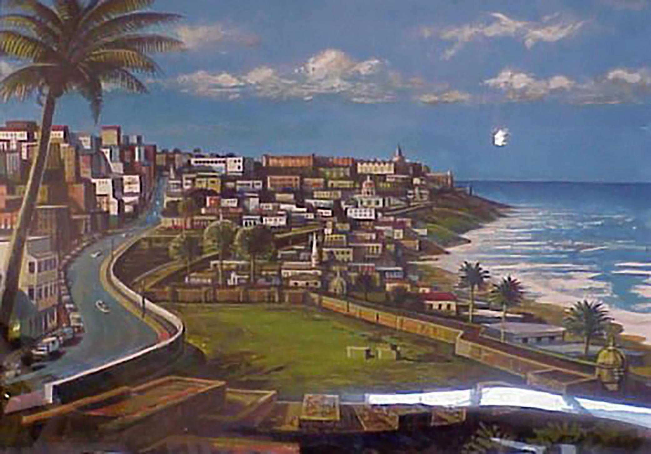 Charles Ellis Landscape Painting - Caribbean Riviera
