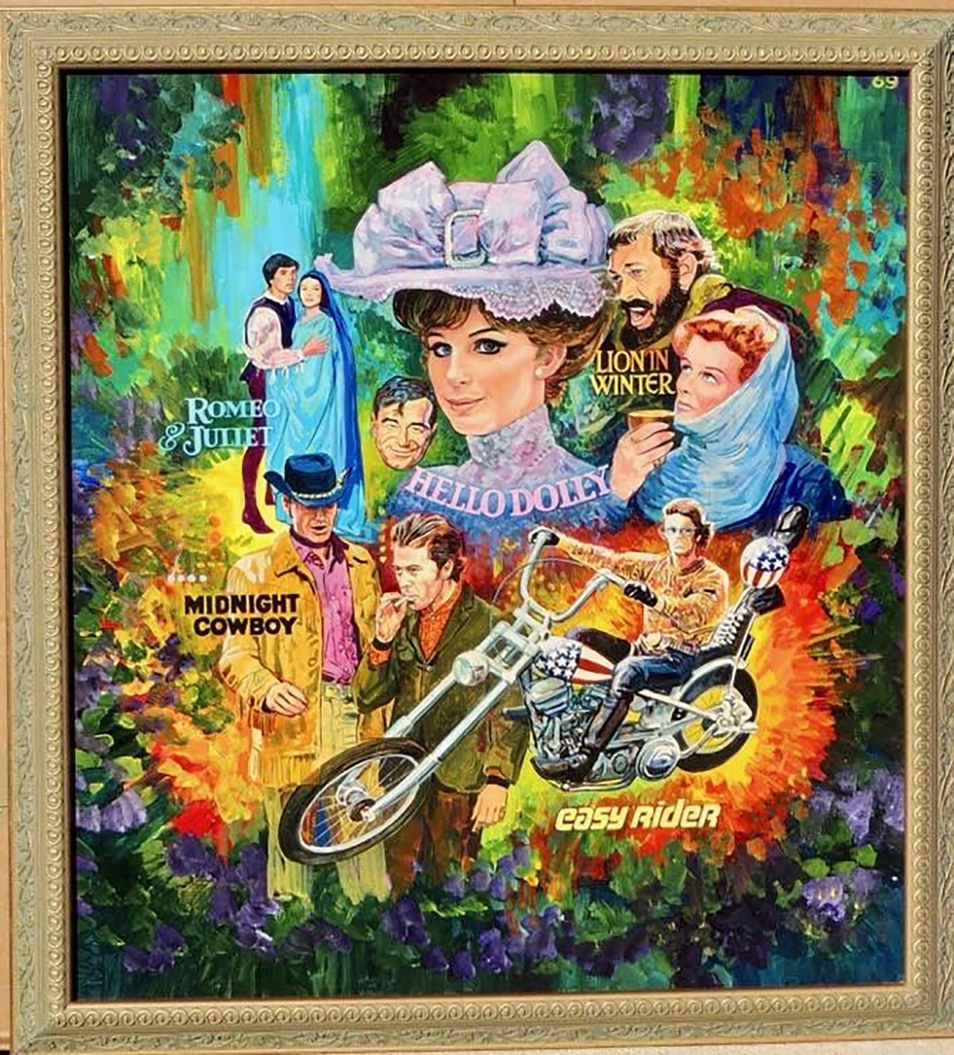Hello Dolly - 1969 - Painting by Charles Ellis