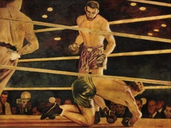 Vintage "Joe Louis Knocking Out Max Schmeling"
