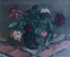 Antique Bouquet of wilted roses