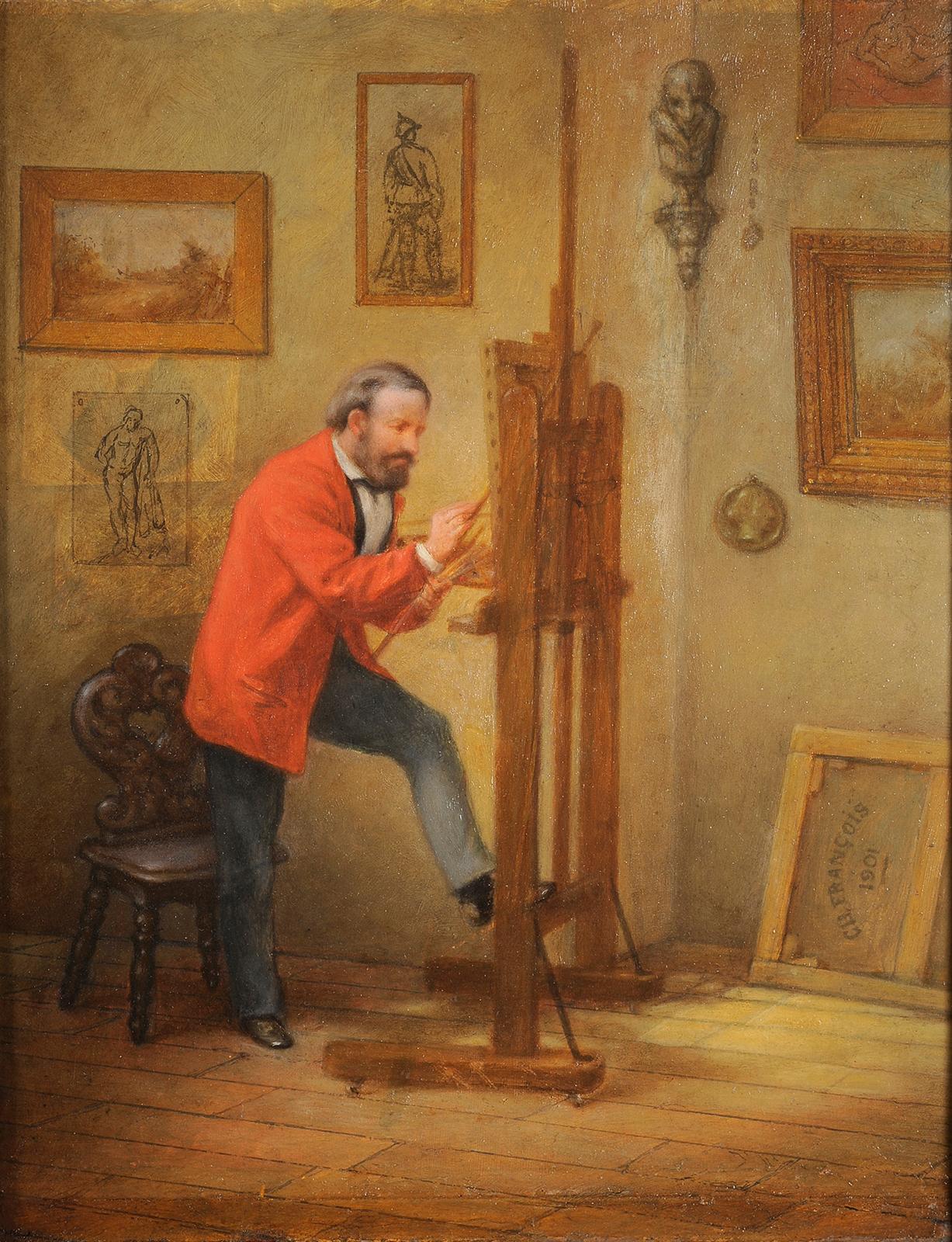 The painter's studio