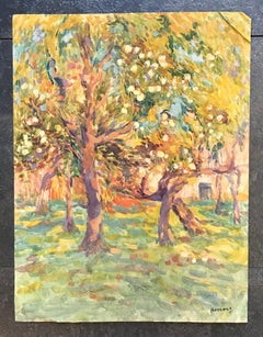 „Orchard“ von Emile Hornung - Aquarell auf Papier 33x44 cm