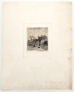 Intérieur de cour; Une cour de ferme