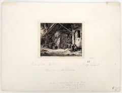 Un coin de ferme (Un angolo di cortile)