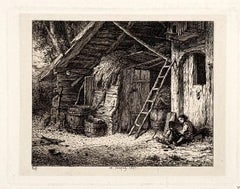 Un coin de ferme (Un angolo di cortile)