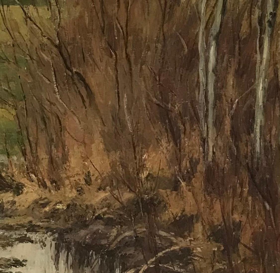 Arbeiten auf Leinwand
Goldleistenrahmen
67 x 82 x 7 cm
