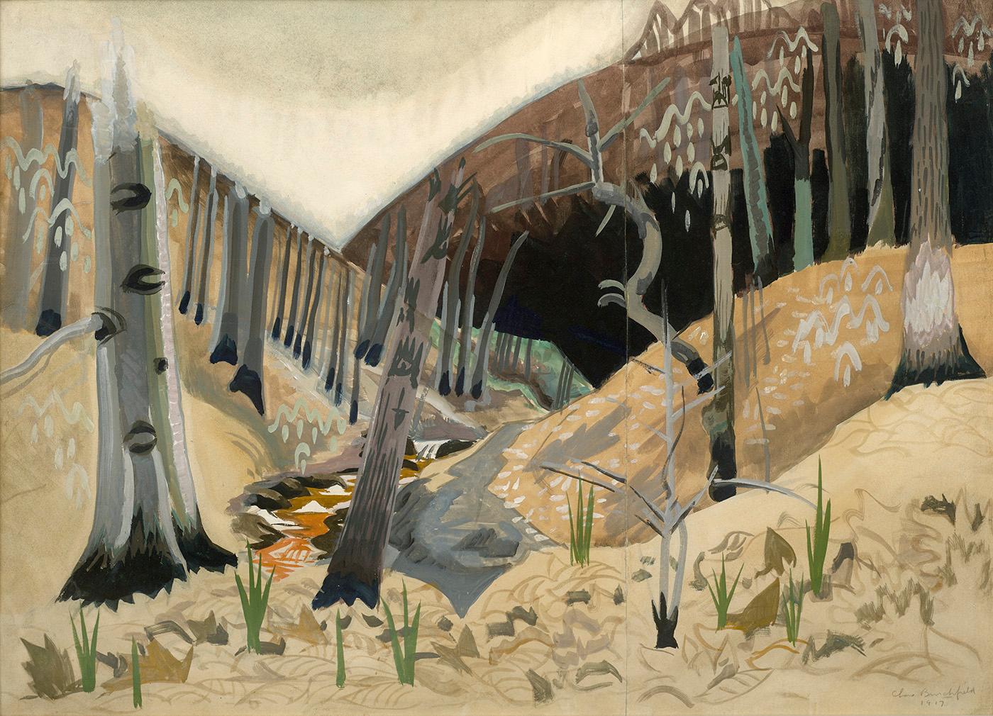 Inizio primavera, 1917