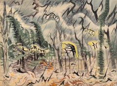 Spring Rain in the Woods