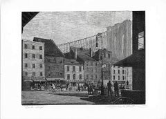 Peck Slip. (East River:: New York).