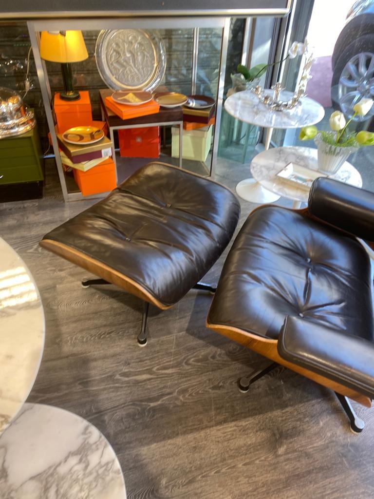 Late 20th Century Charles et Ray Eames & Mobilier International - Lounge Chair and Ottoman