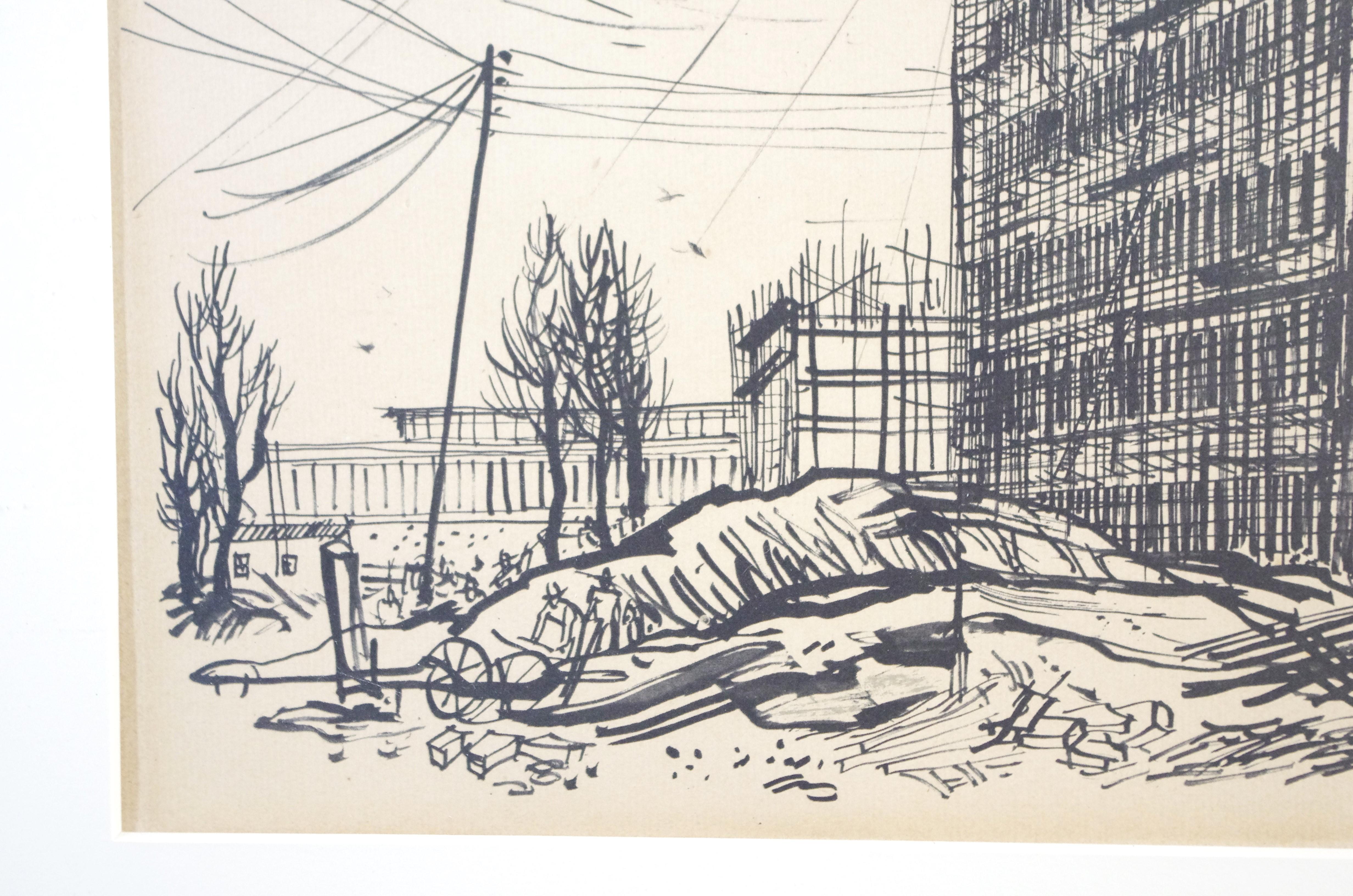 Charles Eyck - Etching - Factory Eindhoven For Sale 1