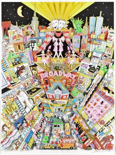 Broadway and beyond! -3d Pop Art - American - Fazzinno - New York